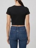 Icon T-shirt Donna IDT005 - Nero