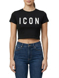Icon T-shirt Donna IDT005 - Nero