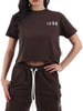 icon t shirt donna idt006 moro marrone 168323082