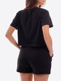 Icon T-shirt Donna IDT006 - Nero