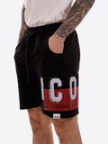 Icon Bermuda Casual Uomo IUB028 - Nero