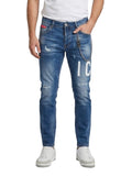 Icon Jeans Slim Uomo IUD009 - Denim