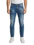 Icon Jeans Slim Uomo IUD010 - Denim