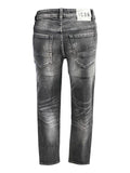 Icon Jeans Slim Uomo IUD020 Black - Nero