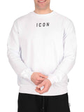 Icon Felpa Uomo IUF002 - Bianco