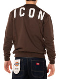 Icon Felpa Uomo IUF002 Moro - Marrone