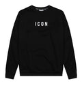 Icon Felpa Uomo IUF002 - Nero
