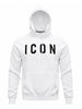 icon felpa cappuccio uomo iuf006 bianco 169481442