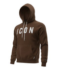 Icon Felpa Cappuccio Uomo IUF006 Moro - Marrone