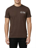 Icon T-shirt Uomo IUT007 Moro - Marrone