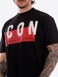Icon T-shirt Uomo IUT041 - Nero