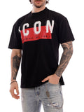 Icon T-shirt Uomo IUT041 - Nero
