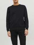 Jack e Jones Pullover Uomo 12137190 Black - Nero