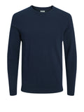 Jack e Jones Pullover Uomo 12137190 Navy Blazer - Blu
