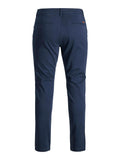 Jack e Jones Pantalone Chino Tmarco Bowie Uomo 12150148 Navy Blazer - Blu