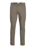 Jack e Jones Pantalone Chino Uomo 12150148 Grgio - Grigio