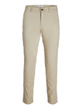 Jack e Jones Pantalone Chino Tmarco Bowie Uomo 12150148 Oxford Tan - Beige