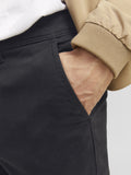 Jack e Jones Pantalone Chino Uomo 12150158 Black - Nero