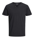 Jack e Jones T-shirt Uomo 12164972 Black Slim - Nero