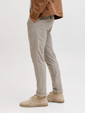 Jack e Jones Pantalone Chino Marco Fury Uomo 12206198 Vetiver - Grigio