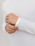 Jack e Jones Pullover Twin Uomo 12227443 Light Grey Melange - Grigio