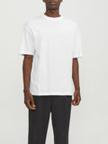 Jack e Jones T-shirt Uomo 12249319 White - Bianco