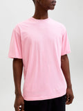 Jack e Jones T-shirt Bradley Uomo 12249319 Prism Pink - Rosa