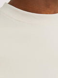 Jack e Jones T-shirt Uomo 12254412 Moonbeam - Avorio