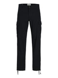 Jack e Jones Pantalone Cargo Uomo 12258150 Black - Nero