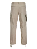 Jack e Jones Pantalone Cargo Kane Barkley Uomo 12258150 Crockery - Beige