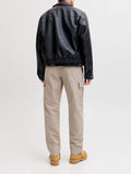 Jack e Jones Pantalone Cargo Kane Barkley Uomo 12258150 Crockery - Beige