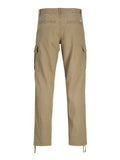 Jack e Jones Pantalone Cargo Uomo 12258150 Elmwood - Marrone