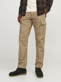 Jack e Jones Pantalone Cargo Uomo 12258150 Elmwood - Marrone