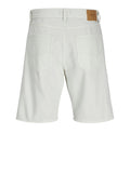 Jack e Jones Bermuda Jeans Uomo 12272235 Cloud Dancer - Bianco