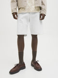 Jack e Jones Bermuda Jeans Uomo 12272235 Cloud Dancer - Bianco