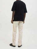 Jack e Jones Pantalone Straight Kane Hybrid Uomo 12274977 Moonbeam - Avorio