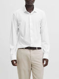 Jack e Jones Camicia Classica Blaactive Uomo 12282199 White - Bianco