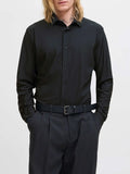 Jack e Jones Camicia Classica Blaactive Uomo 12282199 Black - Nero