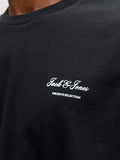 Jack e Jones T-shirt Archive Grap Uomo 12287990 Black - Nero
