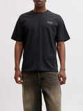 Jack e Jones T-shirt Archive Grap Uomo 12287990 Black - Nero