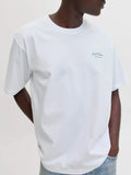 Jack e Jones T-shirt Archive Grap Uomo 12287990 Bright White - Bianco