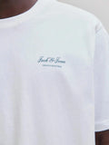 Jack e Jones T-shirt Archive Grap Uomo 12287990 Bright White - Bianco