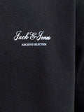 Jack e Jones Felpa Archive Grap Uomo 12287995 Black - Nero