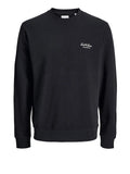 Jack e Jones Felpa Archive Grap Uomo 12287995 Black - Nero