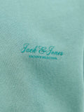 Jack e Jones Felpa Archive Grap Uomo 12287995 Mineral Blue - Verde