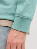 Jack e Jones Felpa Archive Grap Uomo 12287995 Mineral Blue - Verde