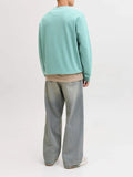 Jack e Jones Felpa Archive Grap Uomo 12287995 Mineral Blue - Verde
