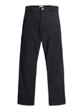 Jack e Jones Pantalone Straight Alex Uomo 12288528 Tap Shoe - Nero