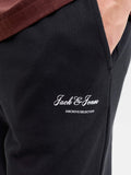 Jack e Jones Pantalone Tuta Gordon Uomo 12288641 Black - Nero