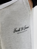 Jack e Jones Pantalone Tuta Uomo 12288641 Light Grey Melange - Grigio
